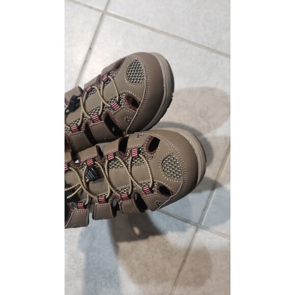 EDDIE BAUER Sandals FISHERMAN Shoes Size 9M Taupe Beige Comfort - Picture 4 of 7